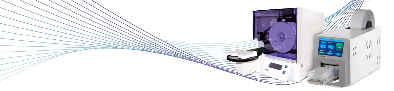 Group of microplate sealer and desealer