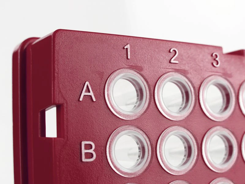 4ti-0960/R | FrameStar 96 Well Skirted PCR Plate | Corner Detail