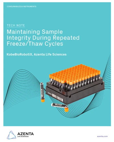 Maintaining Sample Integrity During Repeated Freeze/Thaw Cycles