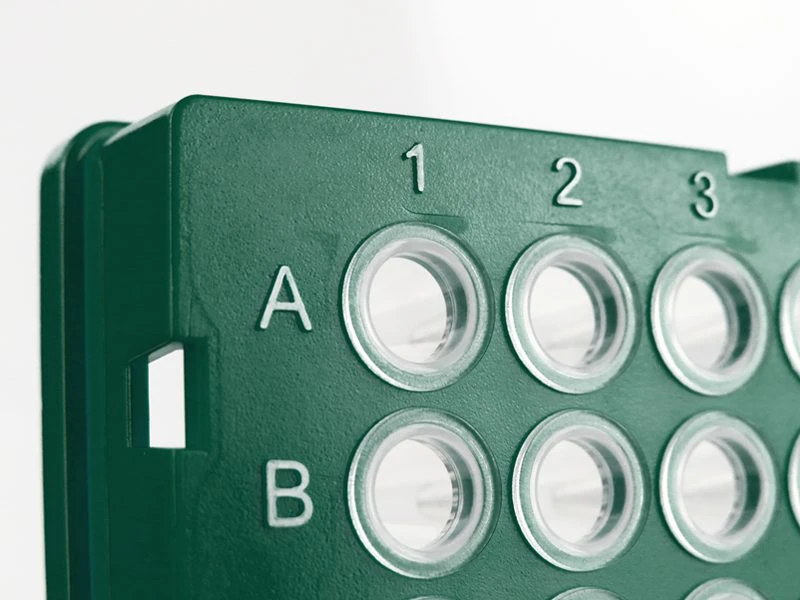 4ti-0960/G | FrameStar 96 Well Skirted PCR Plate | Corner Detail