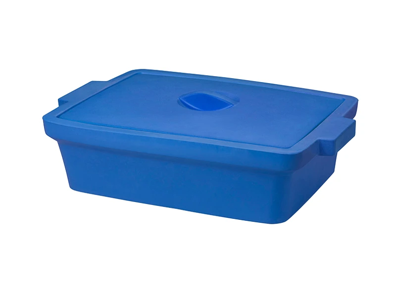 BCS-118B | TruCool Ice Pan with Lid, Rectangle 9l