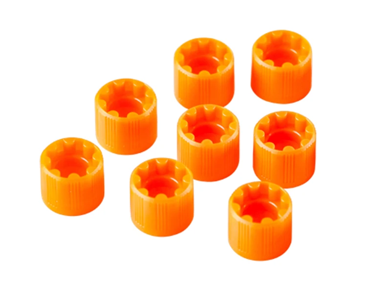 68-53100-Z6N | Tube Screw Caps, External Thread, Orange | Group