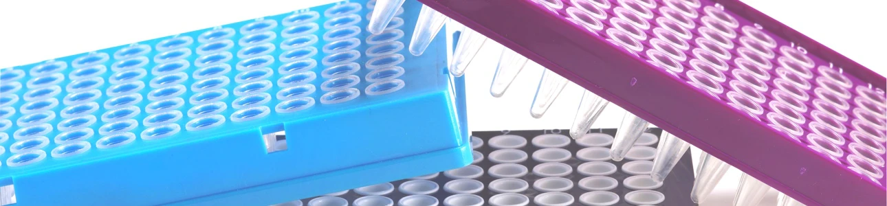 Mix of 96 well PCR plates