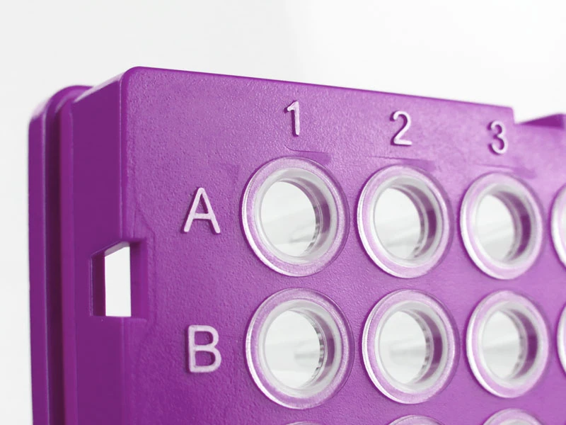 4ti-0960 | FrameStar 96 Well Skirted PCR Plate | Corner Detail