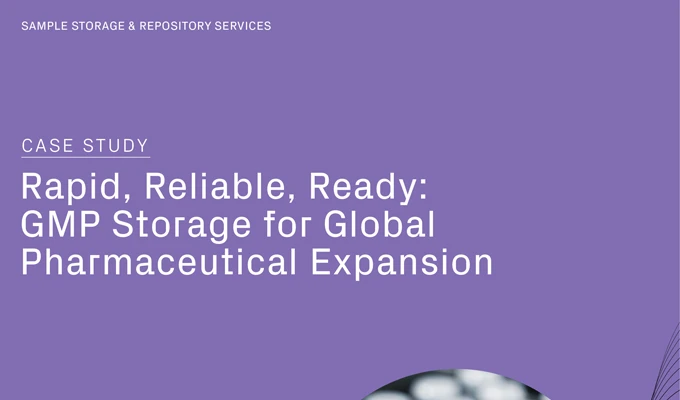 Rapid, Reliable, Ready: GMP Storage for Global Pharmaceutical Expansion