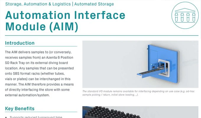Automation Interface Module Flyer