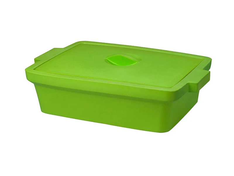 BCS-118GR | TruCool Ice Pan with Lid, Rectangle 9l