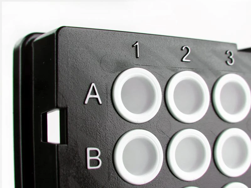 4ti-0961 | FrameStar 96 Well Skirted PCR Plate | Corner Detail