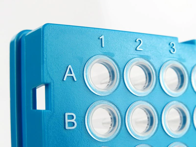 4ti-0960/B | FrameStar 96 Well Skirted PCR Plate | Corner Detail