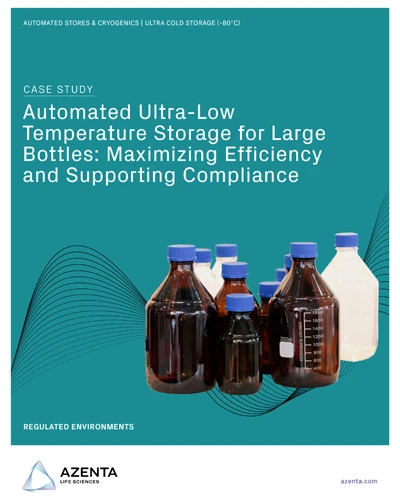 Automated Ultra-Low Temperature Storage for Large Bottles: Maximizing Efficiency and Supporting Compliance