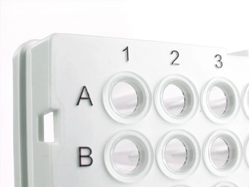4ti-0960/W | FrameStar 96 Well Skirted PCR Plate | Corner Detail