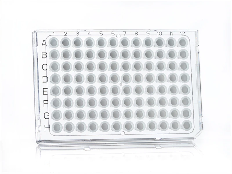4ti-0954 | FrameStar 96 Well Semi-Skirted PCR Plate, Roche Style, High Sensitivity | Front