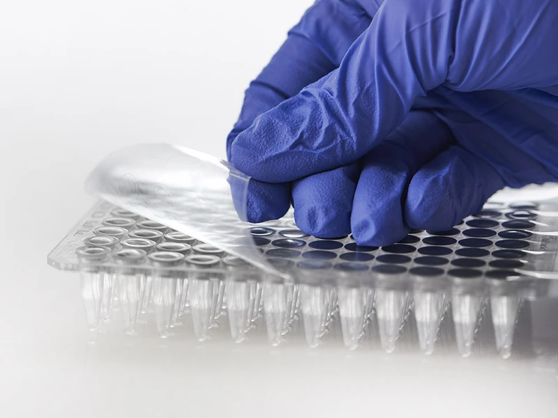 4ti-05381/RA | Individual Access Pierce Heat Seal Strong | Backing Peeling Detail