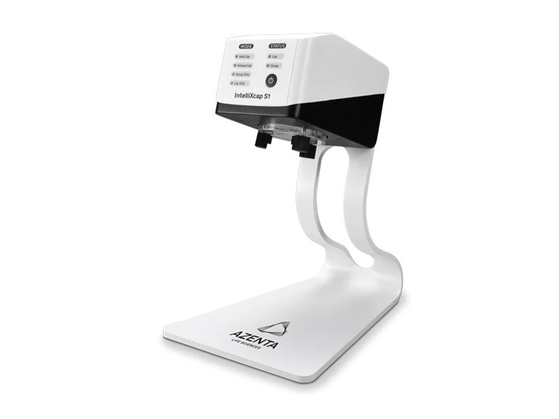 46-0001 | IntelliXcap™ Semi-Automated Screw Cap Single Tube Decapper/Recapper | Side