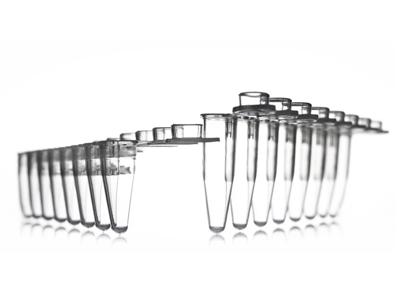 4ti-0792 & 4ti-0793 | 8 Well PCR Tube Strip, With Attached Caps | Standard & Low Profile Comparison