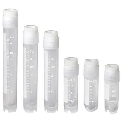 1.0ml-5.0ml 1D-coded Cryo Tubes, External Thread